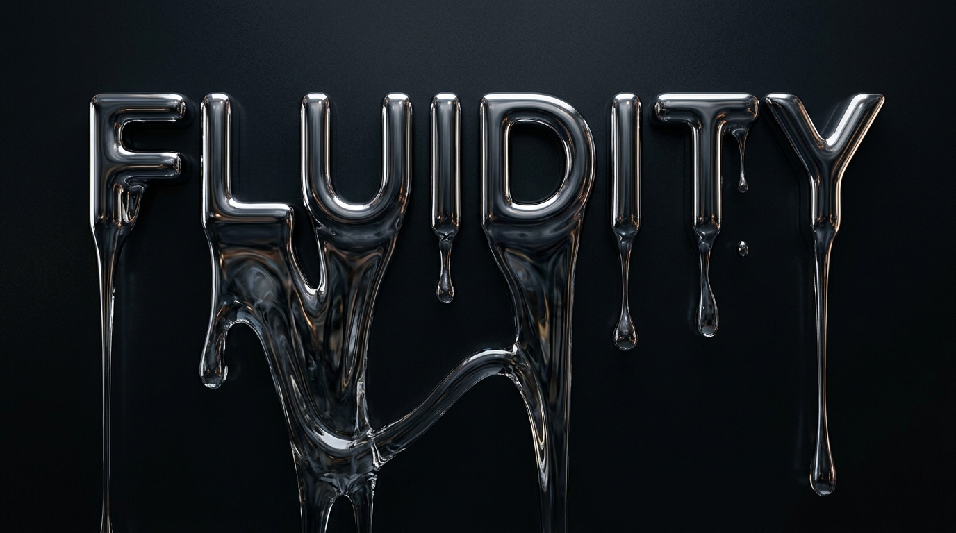 Liquid Chrome Type